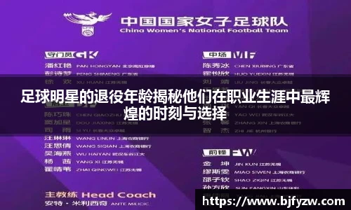 足球明星的退役年龄揭秘他们在职业生涯中最辉煌的时刻与选择